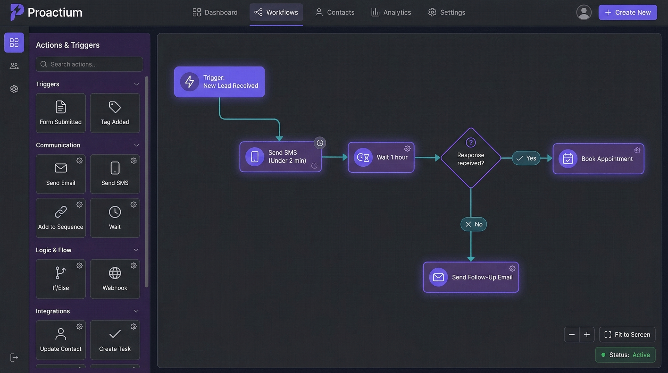 Proactium Workflow Automation Builder